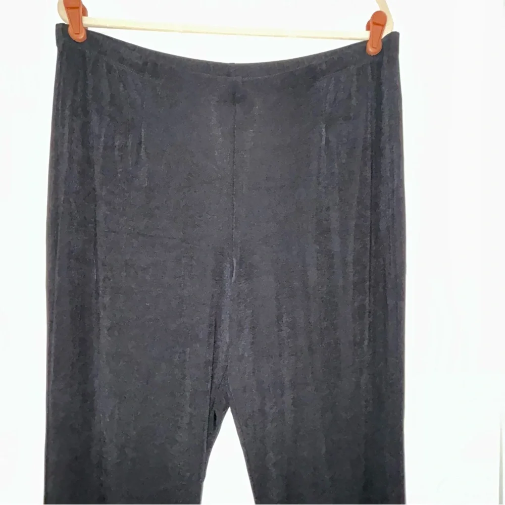 Chico’s Pull On Elastic Waistband Jersey Knit Travel Pants Chicos - Picture 2 of 6